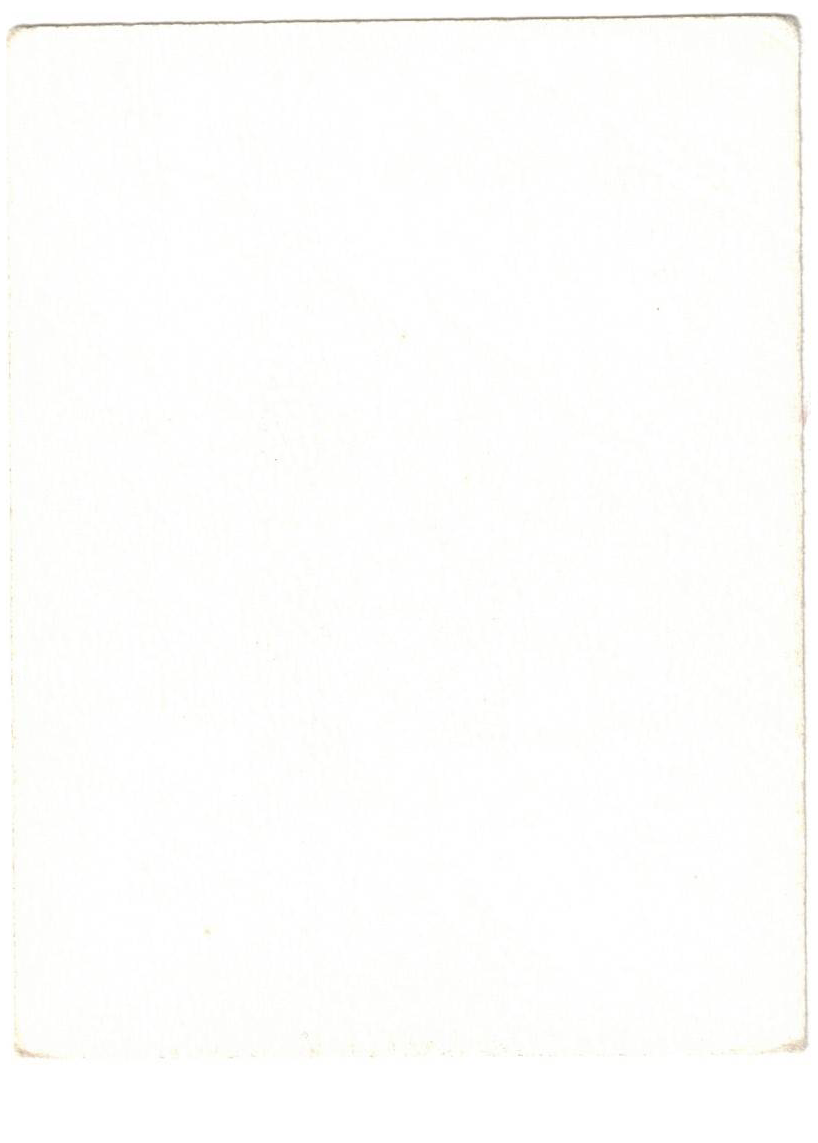 Back of card